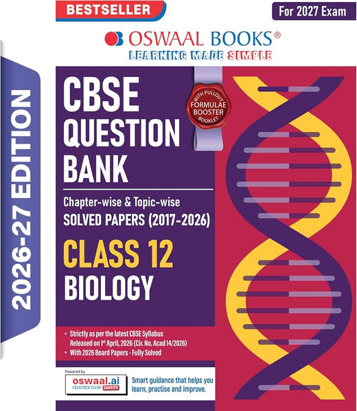 Oswaal CBSE Class 12 Biology Question Bank