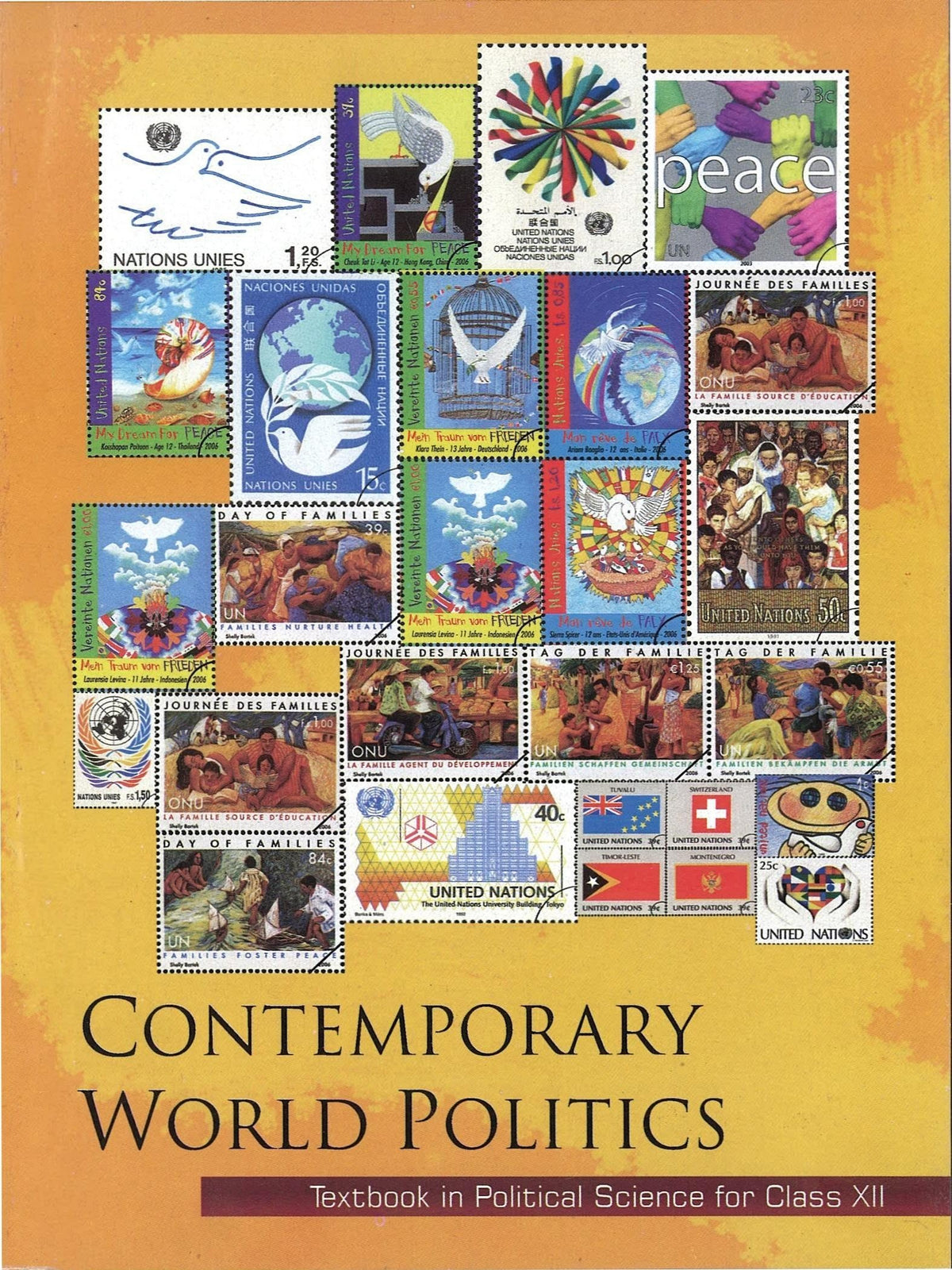 Contemporary World Politics – NCERT Political Science textbook for Class 12, front cover